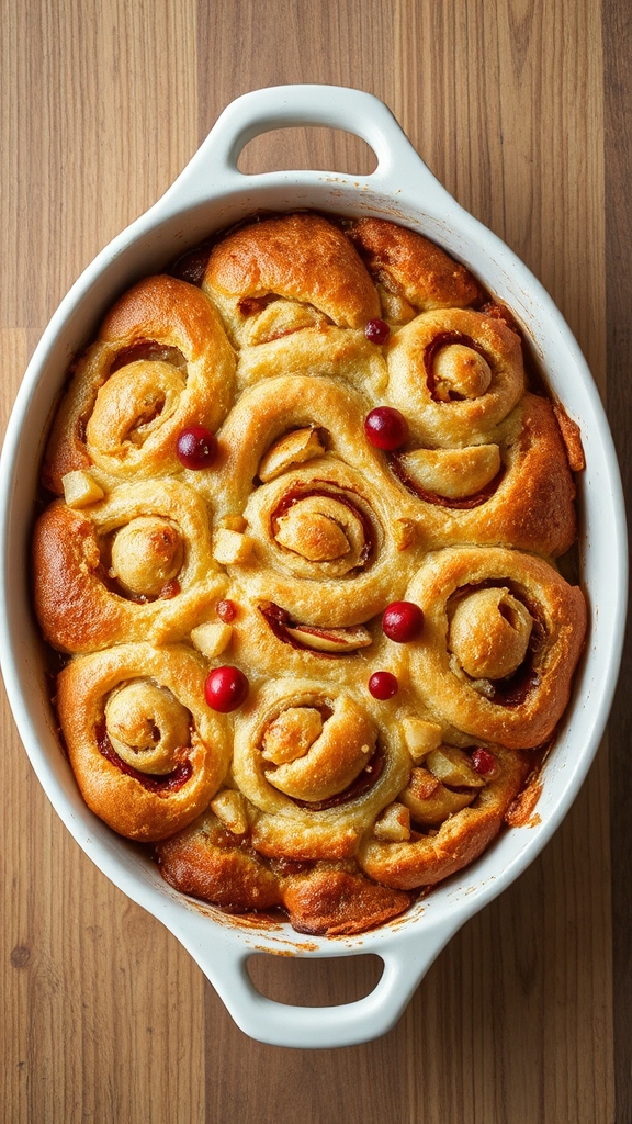 weekend brunch cinnamon casserole