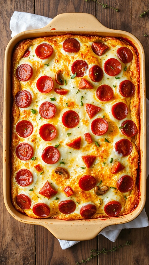 west virginia pepperoni casserole