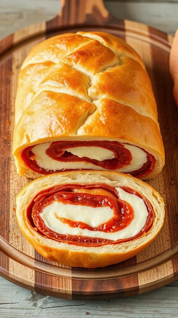 west virginia pepperoni stromboli