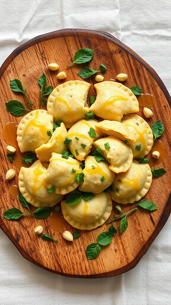 west virginia ramp pierogies
