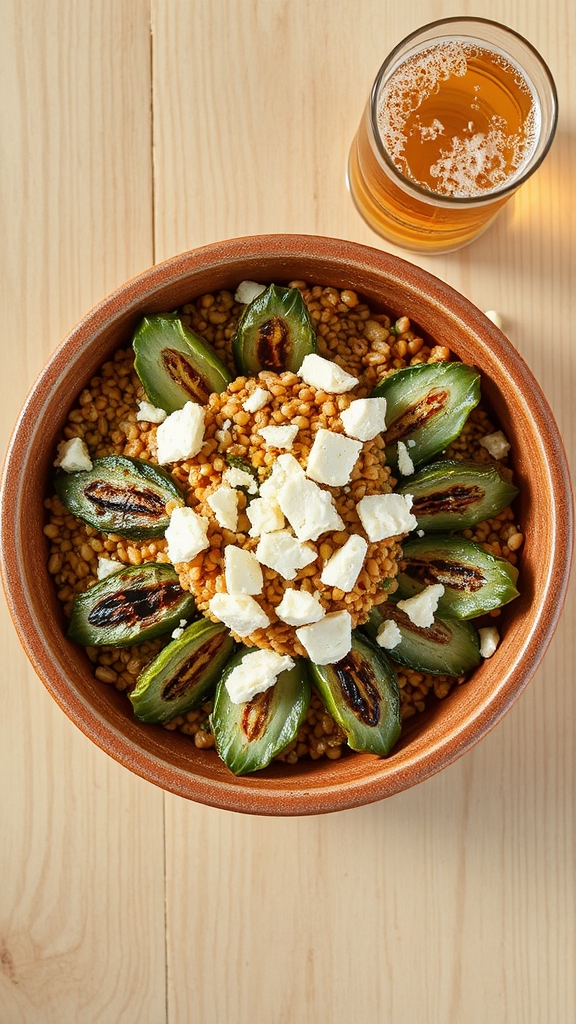 wheat berry salad delight