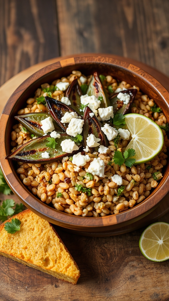 wheat berry salad pairings