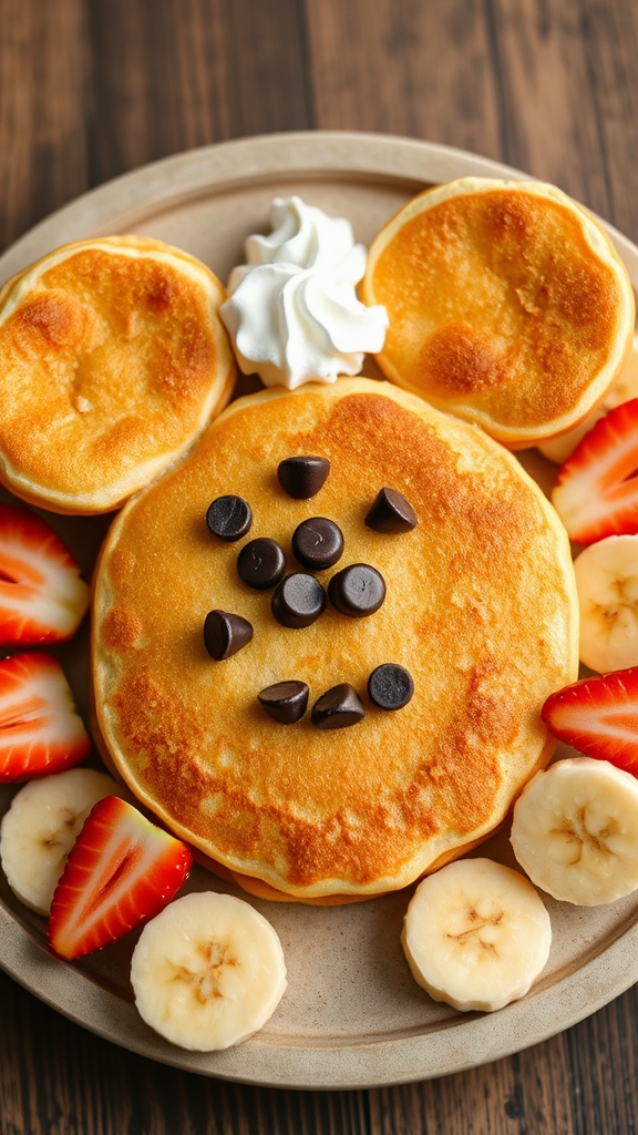 whimsical mickey breakfast ingredients