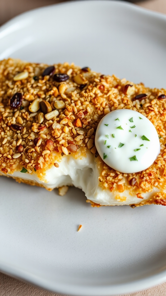whipping up cod dish