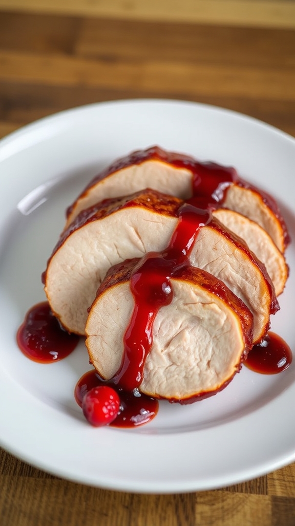 whipping up cranberry turkey