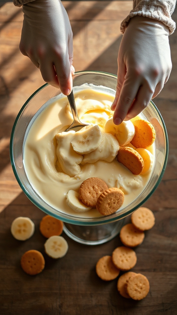 whisk layer and chill