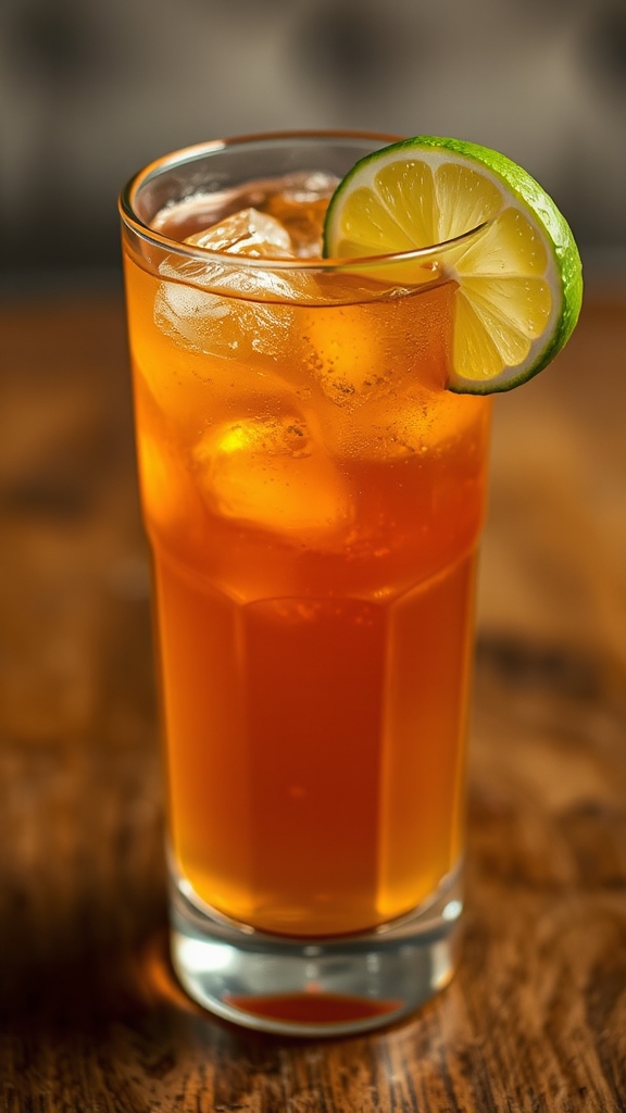 whiskey based spirited cocktail blend