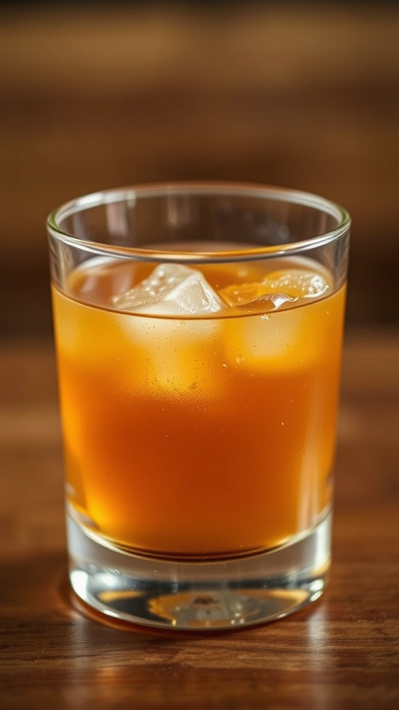 whiskey citrus syrup blend