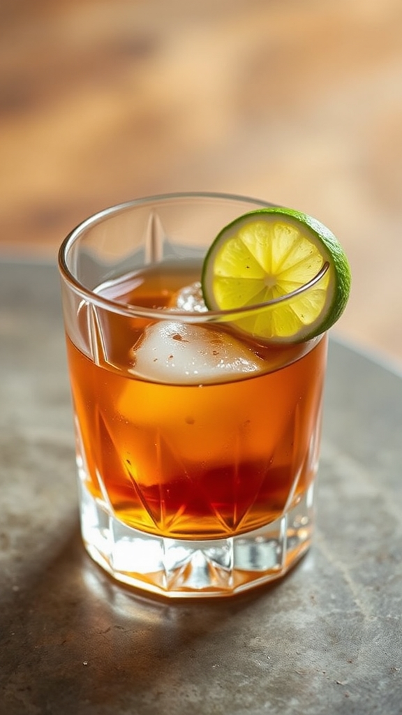 whiskey sherry bitters cocktail