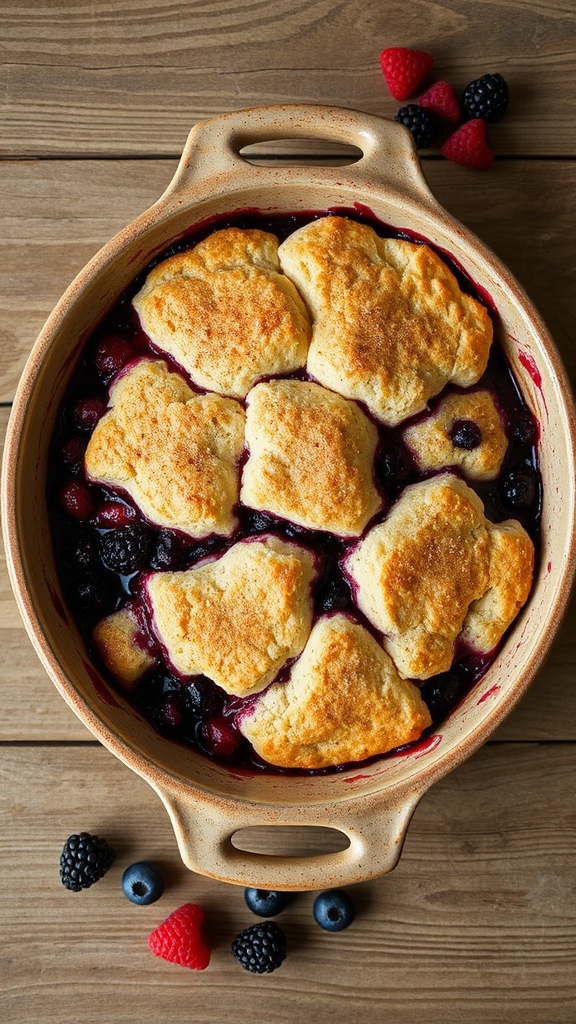wild berry cobbler alaska
