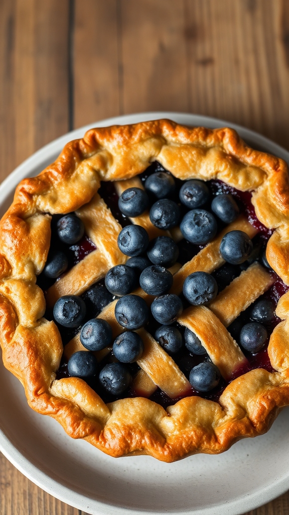 wild blueberry pie essentials