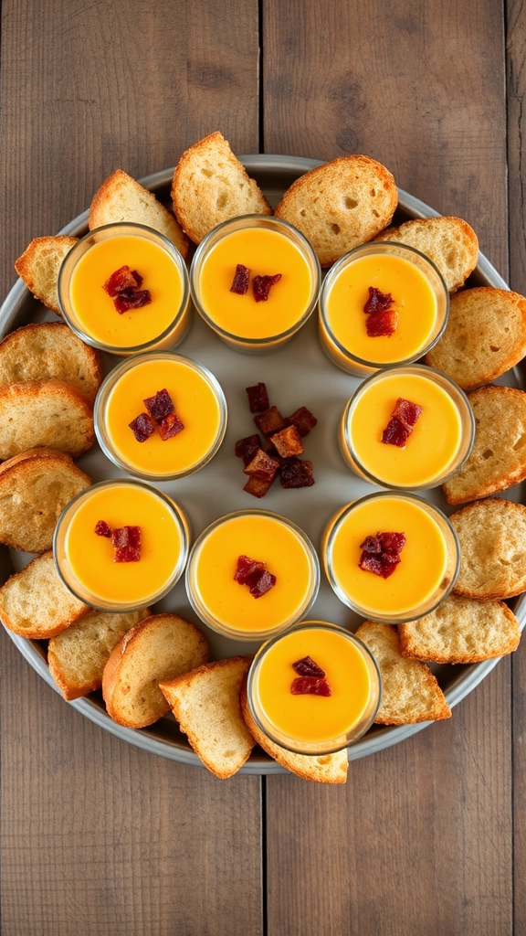wisconsin beer cheese shooters
