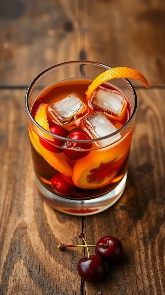 wisconsin brandy muddled fruit