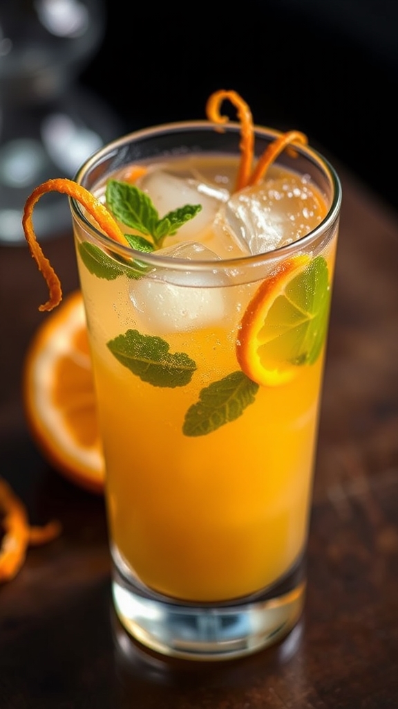 zesty citrus spirited blend