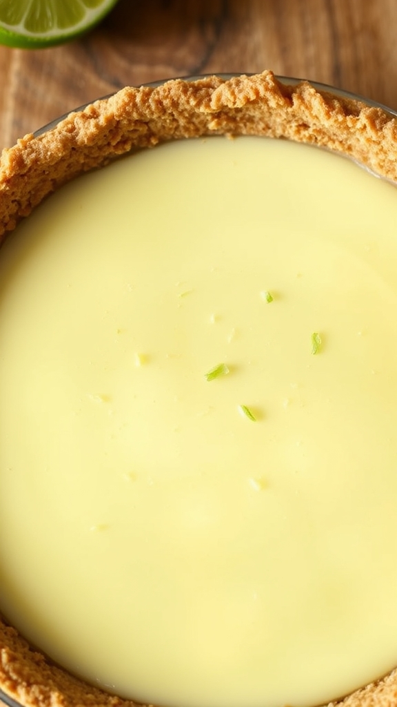 zesty key lime pie