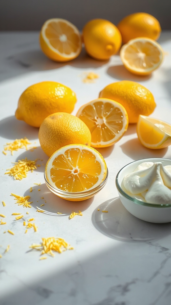 zesty lemon acidity pairings