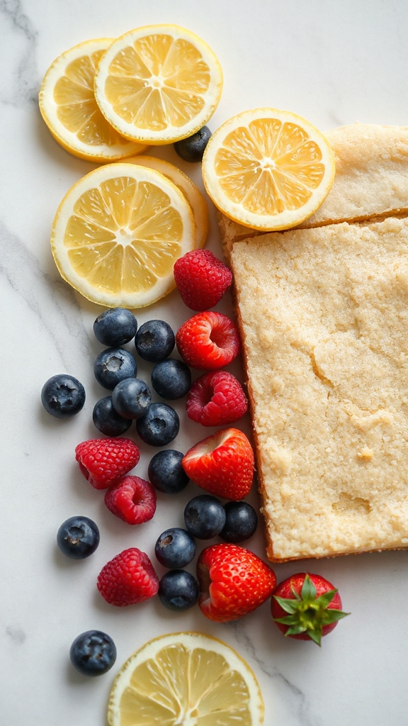 zesty lemon berry fusion