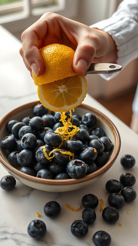 zesty lemon blueberry refinements