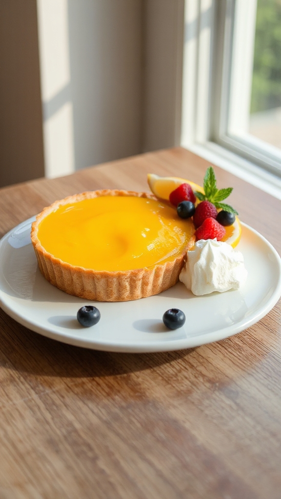 zesty lemon tart pairings