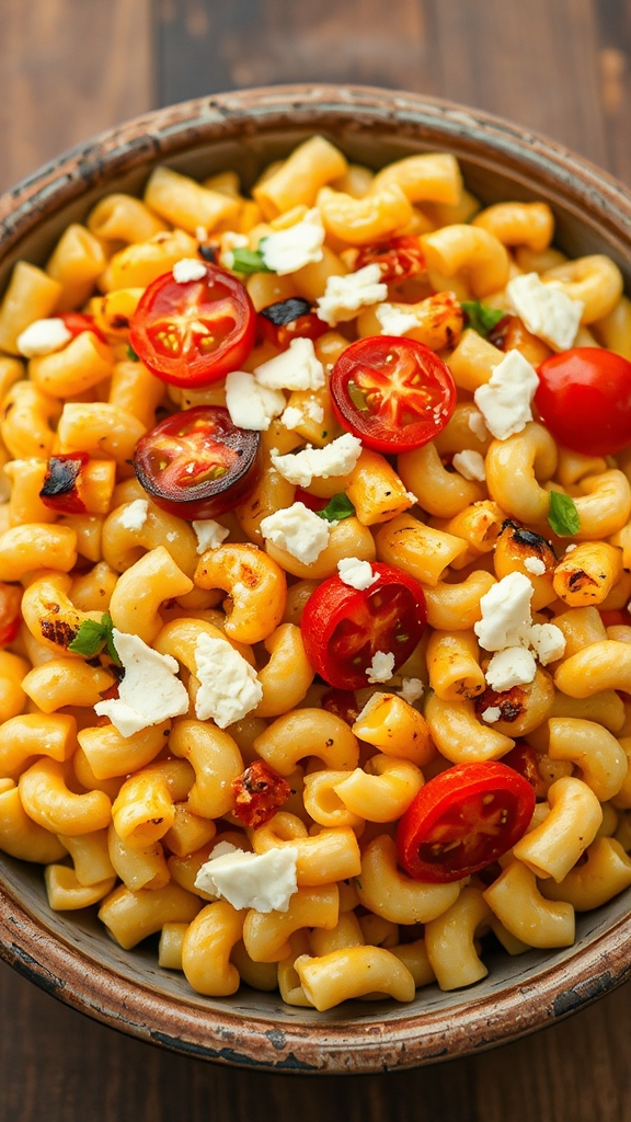 zesty mexican pasta salad