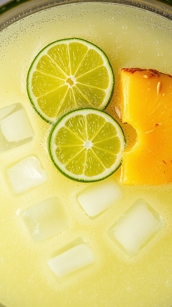 zesty tropical rum punch