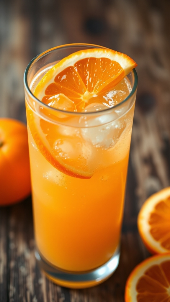 zesty vodka orange fizz